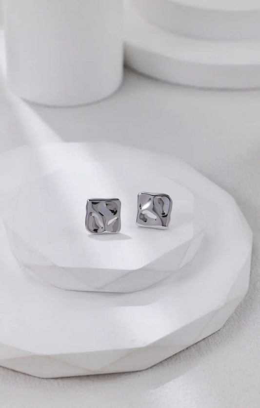 Square Textured Stud