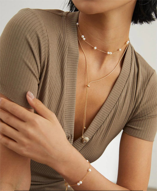 Adjustable Titanium Steel Snake Bone Chain Necklace