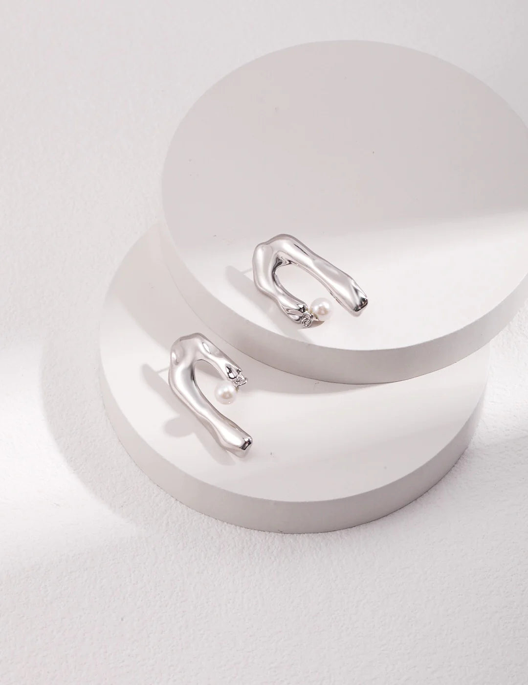 Special Shaped Pearl Earrings