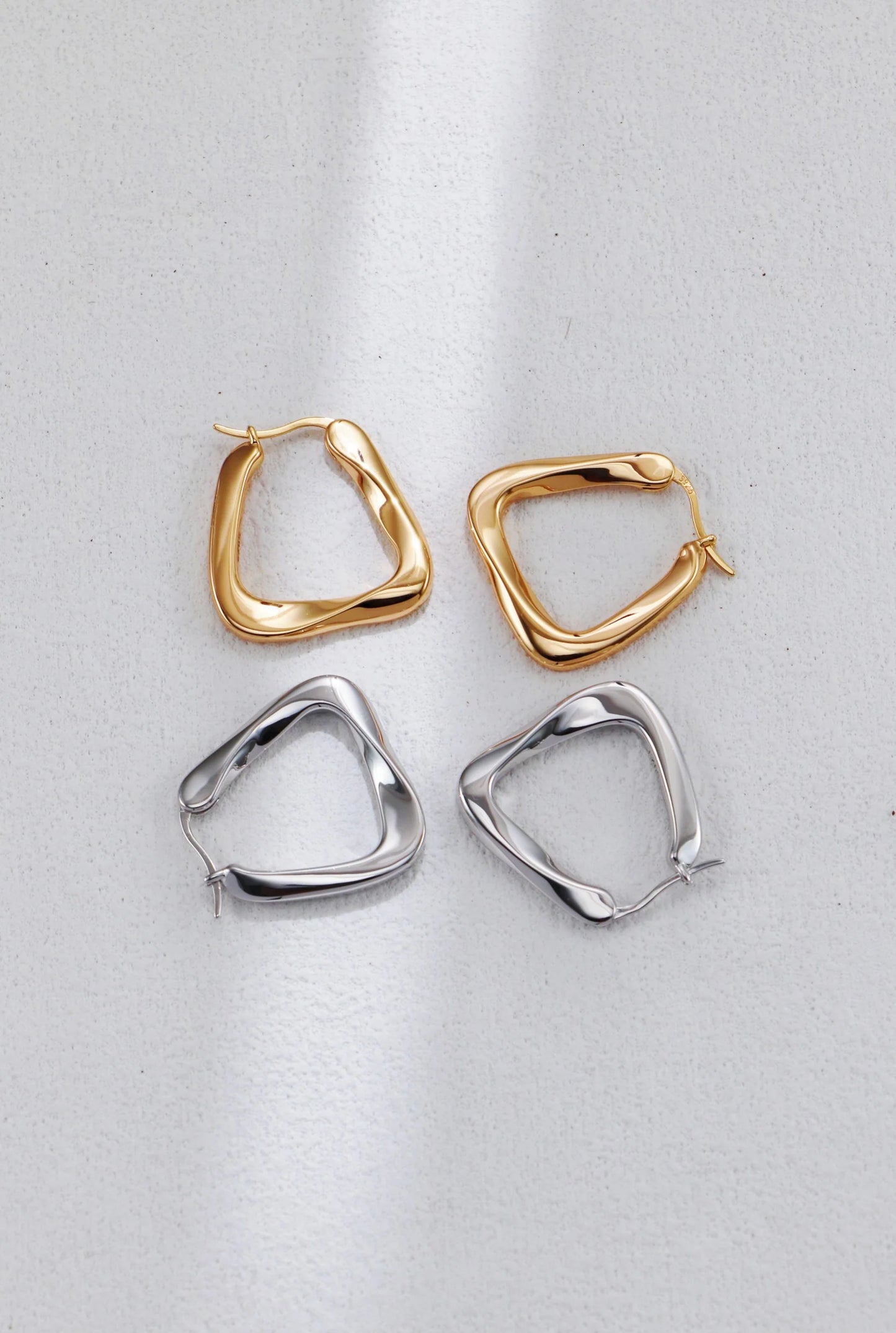 Geometric Irregular Earrings
