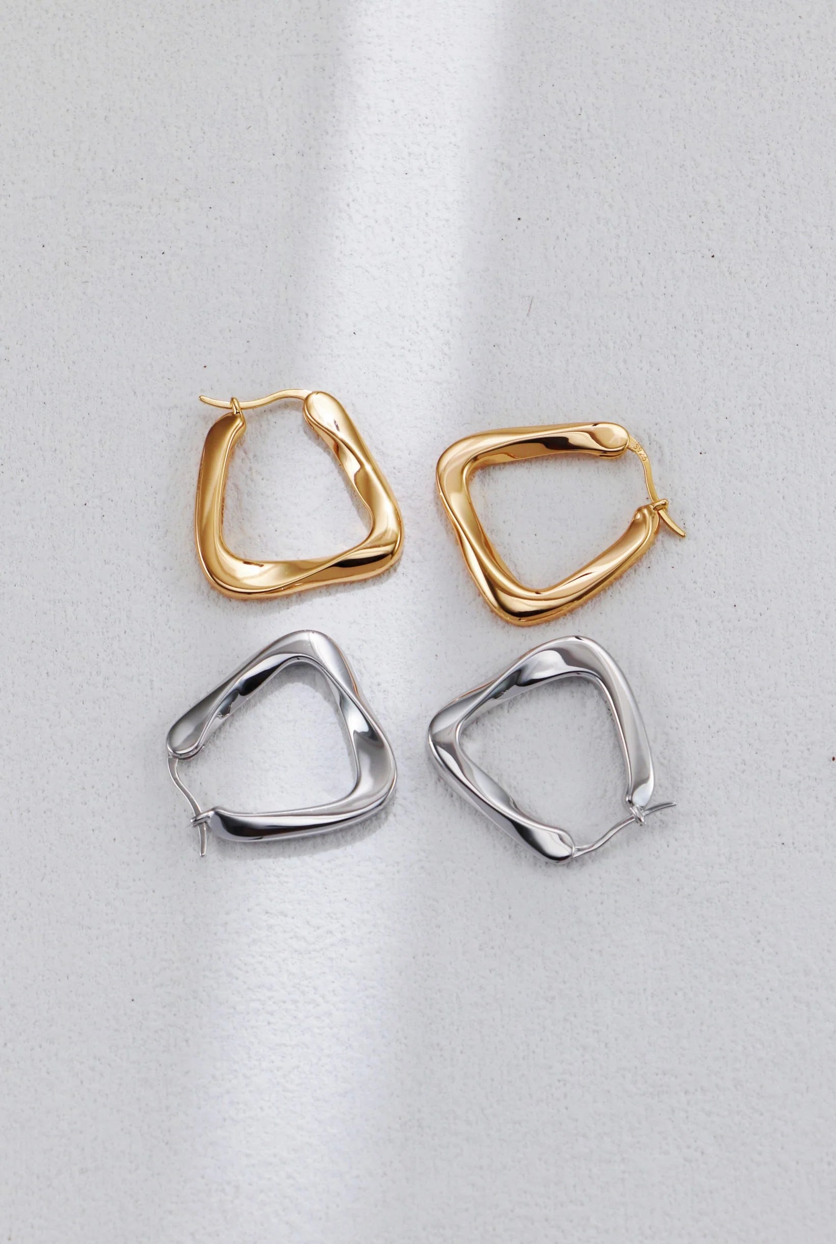 Geometric Irregular Earrings