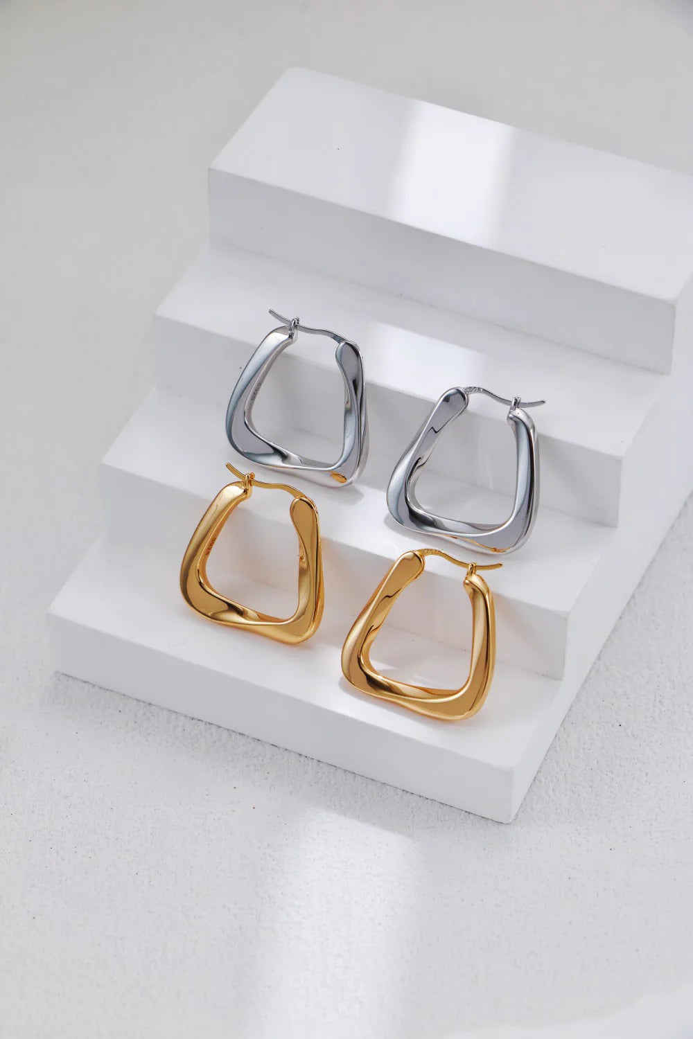 Geometric Irregular Earrings